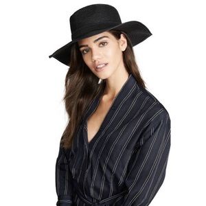 Madewell Mesa Packable Straw Fedora Hat